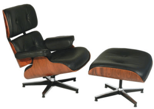 Charles and Ray Eames, Lounge Chair and Ottoman 1955