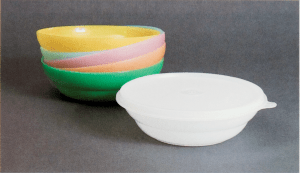 Earl Tupper, Cereal Bowls and Seals 1949