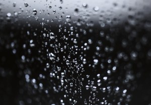 Black-and-White-Raindrops-Texture